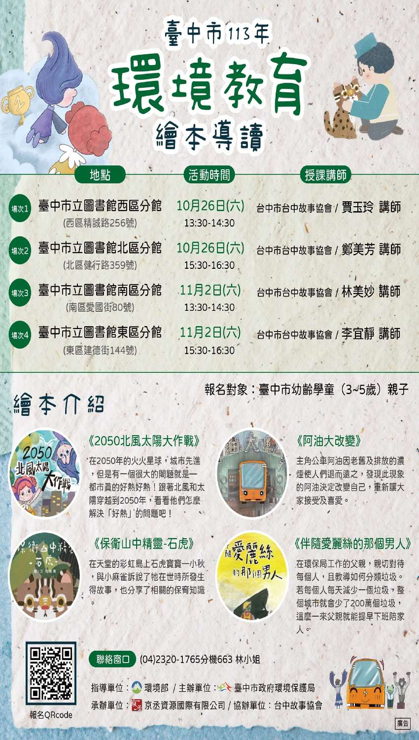 臺中市113年「環境